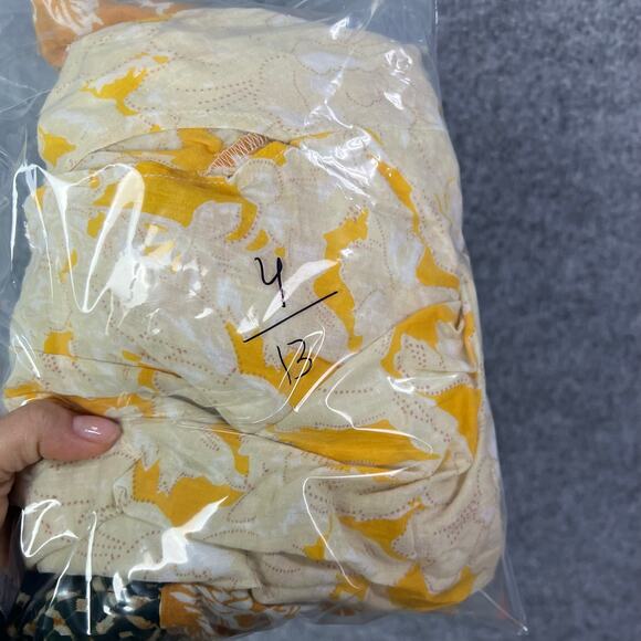 Free People Gotta Have You Cotton Mixed-Print Keyhole Top Size Small - Picture 10 of 10